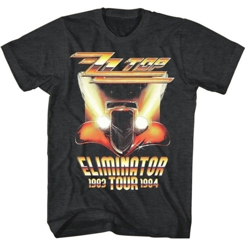 Zz Top Concert Tshirt Eliminator Tour Shirt